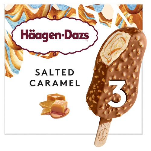 Haagen Dazs Salted Caramel Sticks 