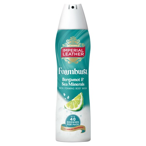 Imperial Leather Foamburst Shower Gel Bergamot & Sea Minerals