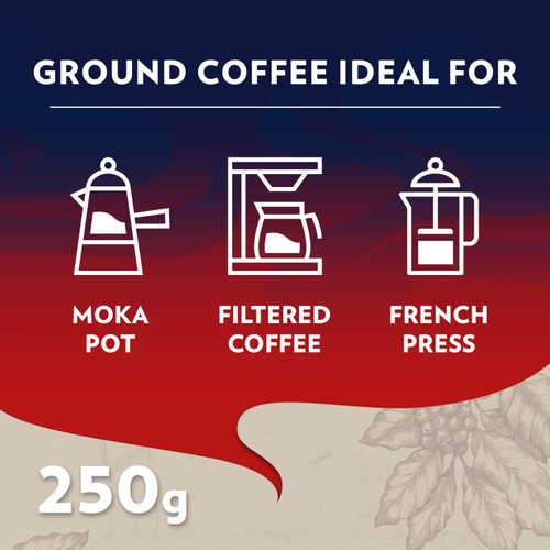 Lavazza Creme Gusto Ground Twin Pack 2x250g