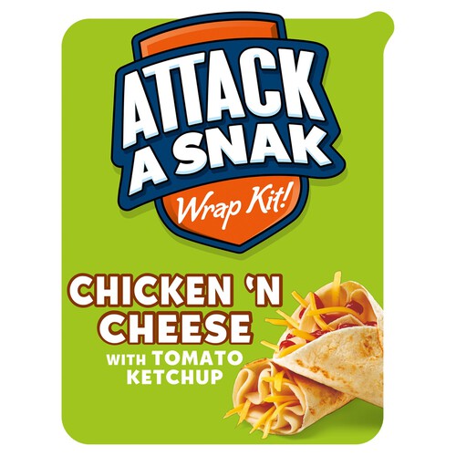 Attack A Snak Chicken And Cheese Wrap Kit