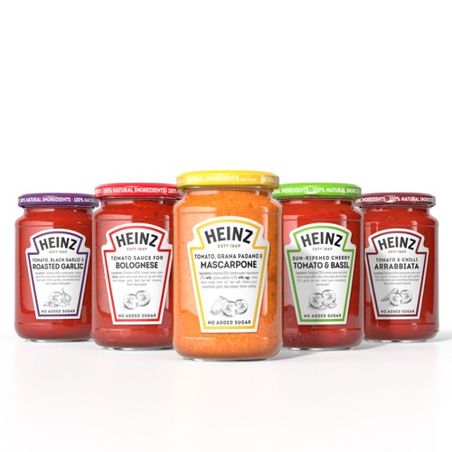 Heinz Cherry Tomato & Basil Italian Pasta Sauce 350g