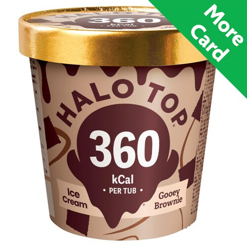 Halo Top Gooey Brownie Ice Cream