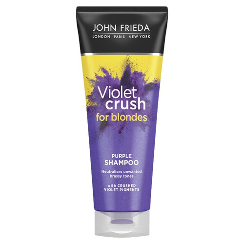 John Frieda Violet Crush Purple Shampoo for Brassy, Blonde Hair