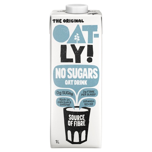 Oatly Oat Drink No Sugar Long Life 1L