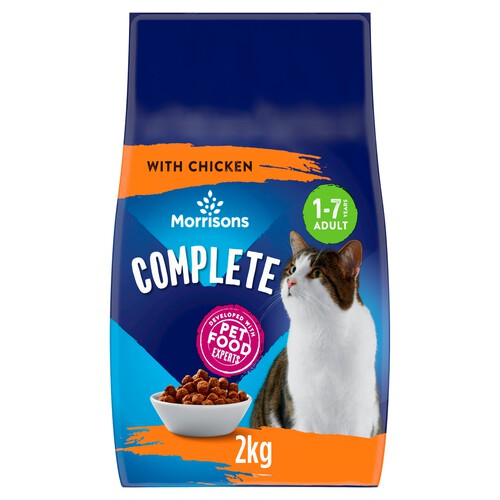 Morrisons Complete Chicken & Veg Dry Cat Food