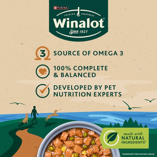 Winalot Friday Suppers Mixed Variety Fish In Gravy Wet Dog Food