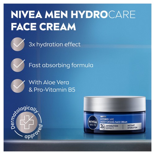 Nivea Men Hydrocare Intensive Moisturising Face Cream 