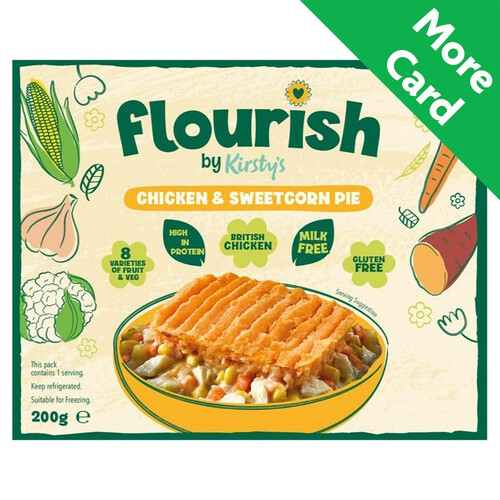 Flourish Chicken & Sweetcorn  Pie