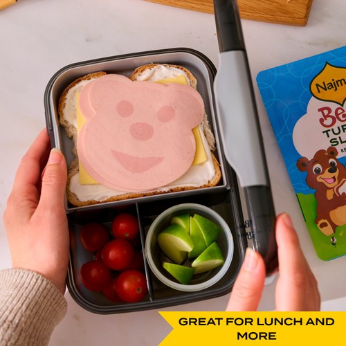 Najma Bear Halal Delicious Turkey Slices 
