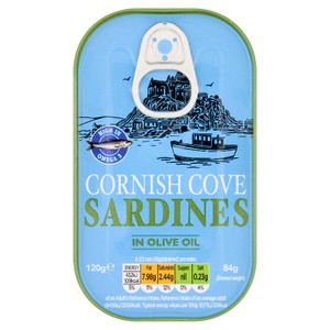 Cornish Cove Sardines In Sunflower Oil