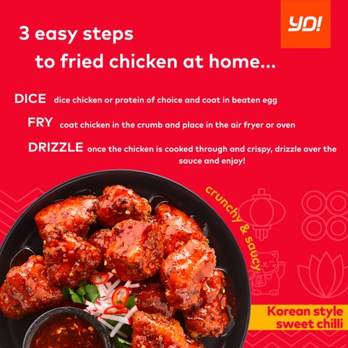 Yo! Korean Crispy Chicken Kit 100g