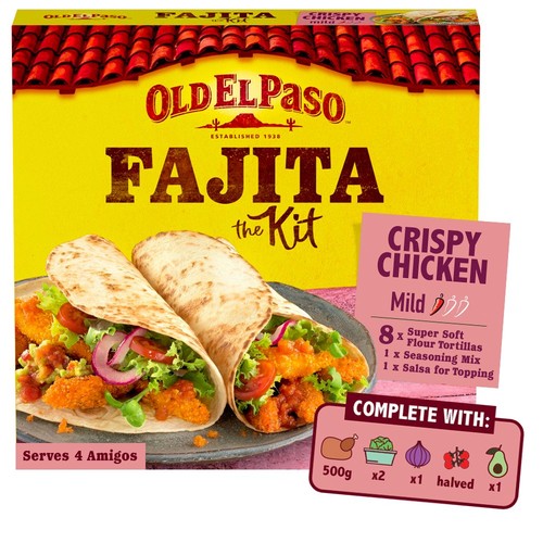 Old El Paso Crispy Chicken Fajita Kit