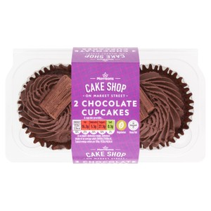 Morrisons Caramel & White Chocolate Cupcakes