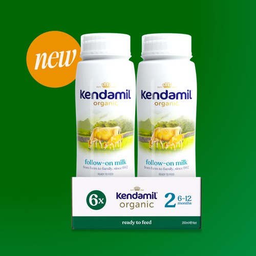 Kendamil Organic Ready To Feed Follow On Milk 6X200 ML