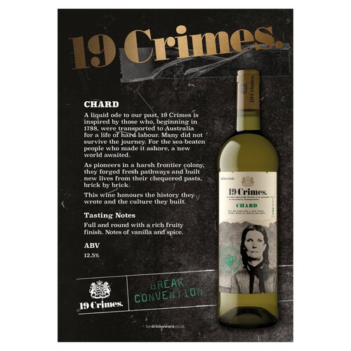 19 Crimes Chardonnay