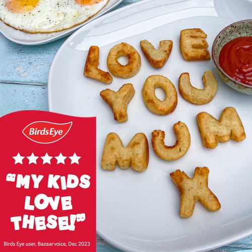 Birds Eye Potato Alphabites 456g