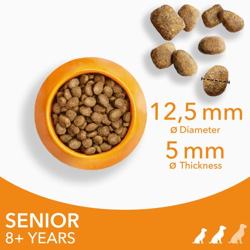 Iams For Vitality Senior Small & Medium Dog Food With Fresh Chicken