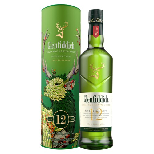 Glenfiddich 12 Year Old Single Malt Scotch Whisky