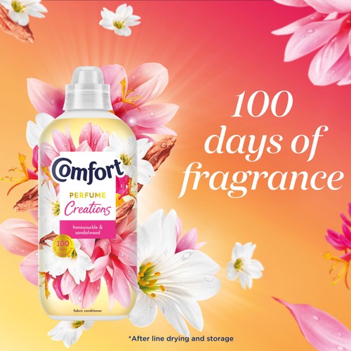 Comfort Honeysuckle & Sandalwood Fabric Conditioner 48 Washes
