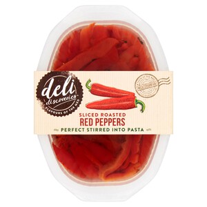 Deli Discoveries Sliced Roasted Red Peppers 200g