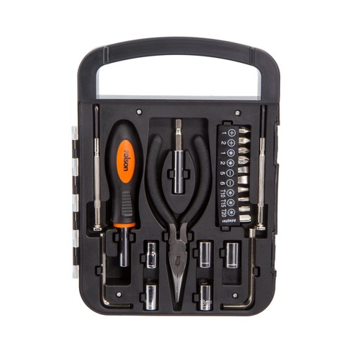 Rolson 22pc Mini Multi-Purpose DIY Tool Kit