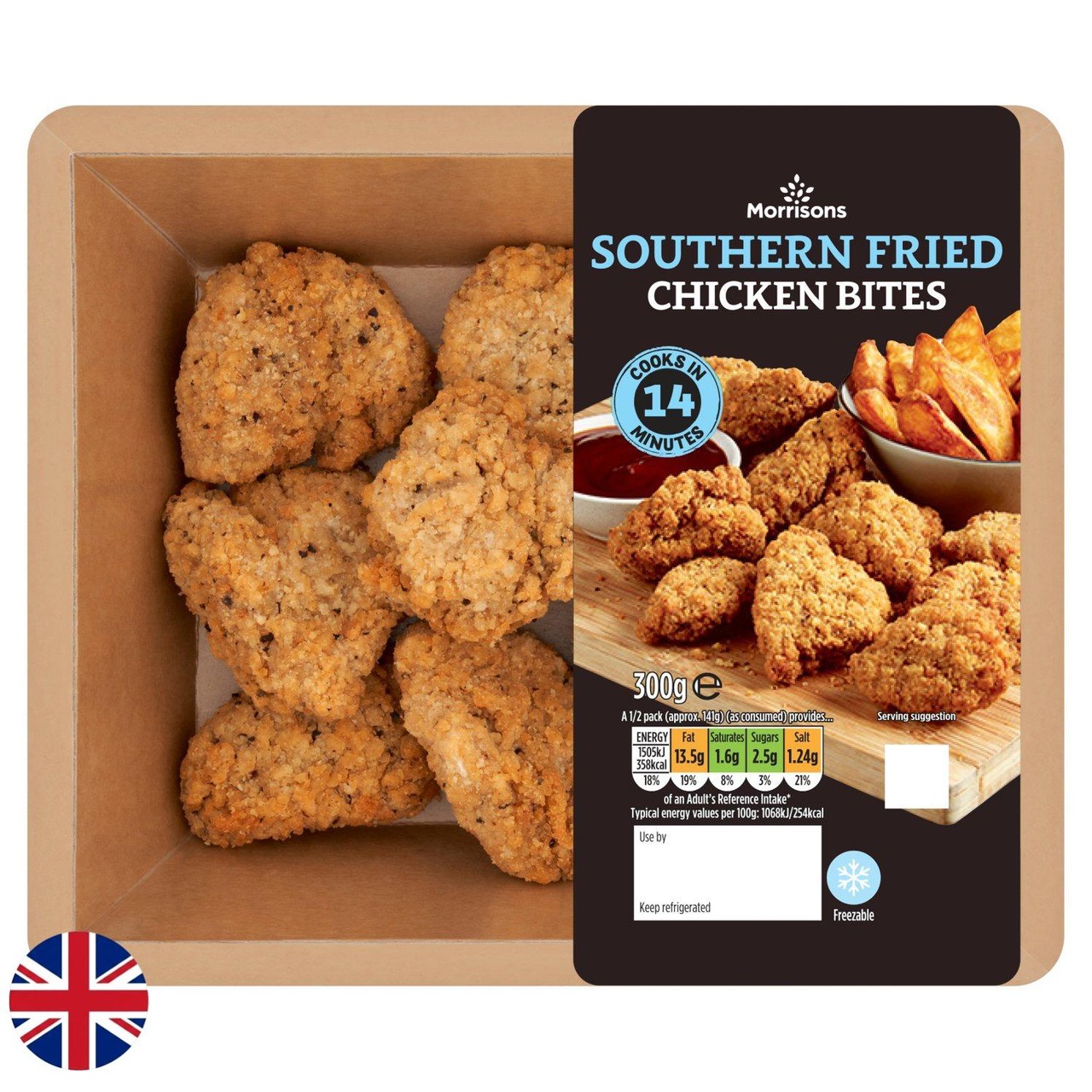 Morrisons British Southern Fried Chicken Bites 300g