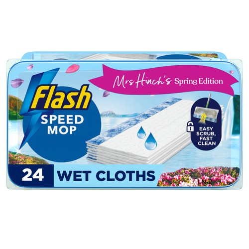 Flash Speedmop Refills Enchanted Wildflowers 24 Cloths