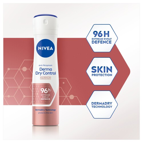 NIVEA Derma Dry Control Max Anti-Perspirant Deodorant