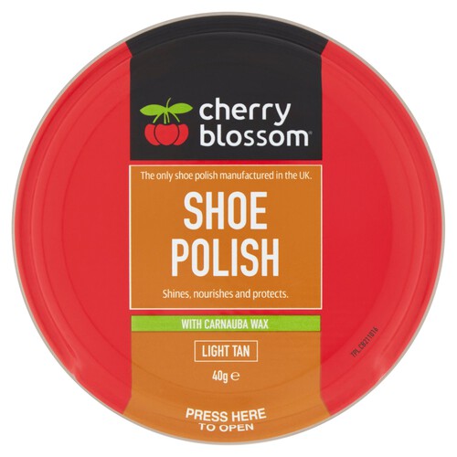 Cherry Blossom Shoe Polish Light Tan 