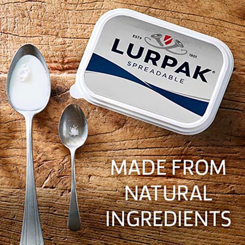 Lurpak Slightly Salted Spreadable Blend of Butter and Rapeseed Oil 