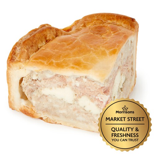 Market Street Deli Chicken & Ham Pie Sliced