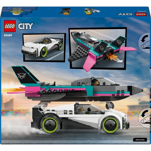 Lego City Great Vehicles Jet Vs. Car 60489