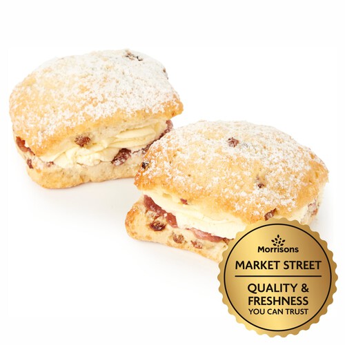 Morrisons The Best Fresh Cream Scones