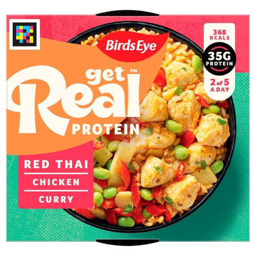 Birds Eye Get Real Protein Thai Red Chicken Curry 