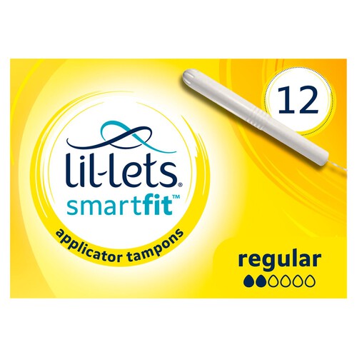 Lil-Lets Cardboard Applicator Tampons Regular 