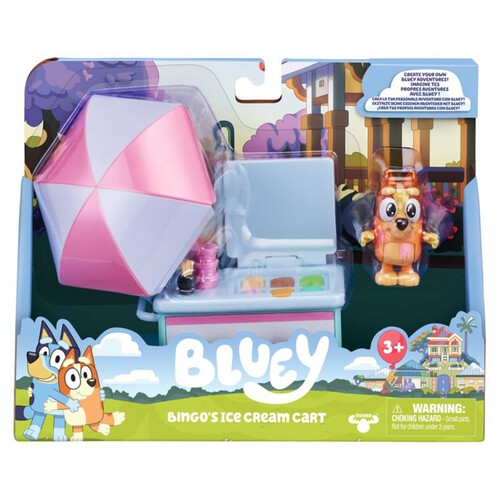 Bluey Ice Cream Cart & Figure