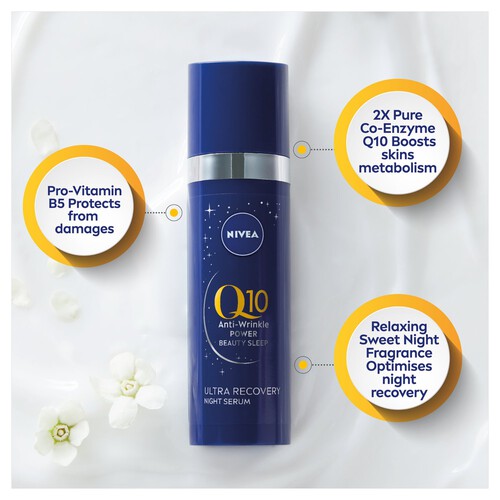 NIVEA Q10 Anti-Wrinkle Power Beauty Sleep Night Serum