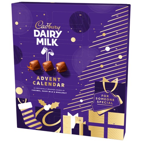 Cadbury Dairy Milk Chocolate Christmas Advent Calendar 258g
