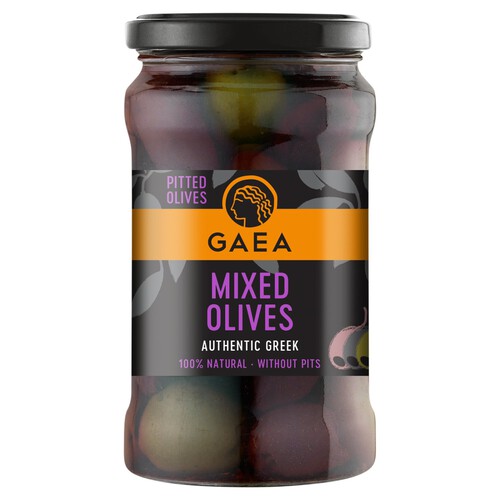 Gaea Pitted Mixed Olives 