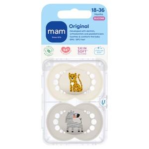 MAM Original Soother 18-36 Months 2 pack