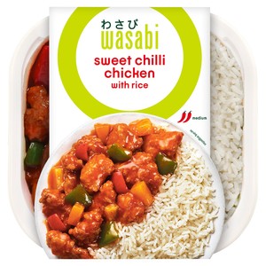 Wasabi Sweet Chilli Chicken With Rice 450G