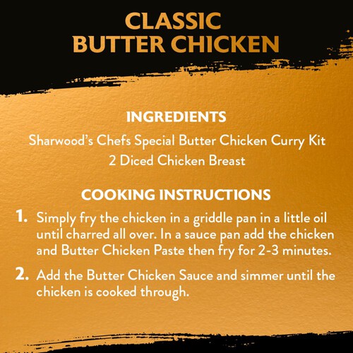 Sharwood's Chef Special Butter Chicken Curry Kit 