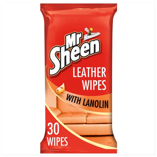 Mr Sheen Leather Wipes