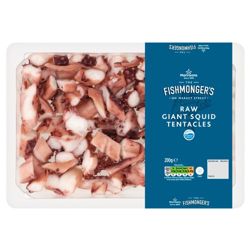 Morrisons Fishmonger's Raw Giant Squid Tentacles 