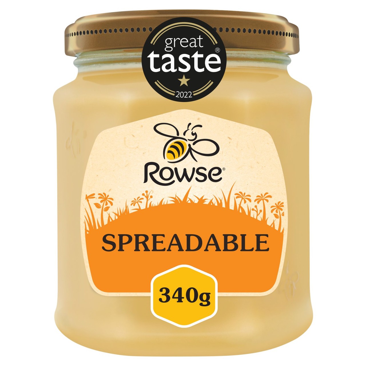 Rowse Pure & Natural Spreadable Honey 340g
