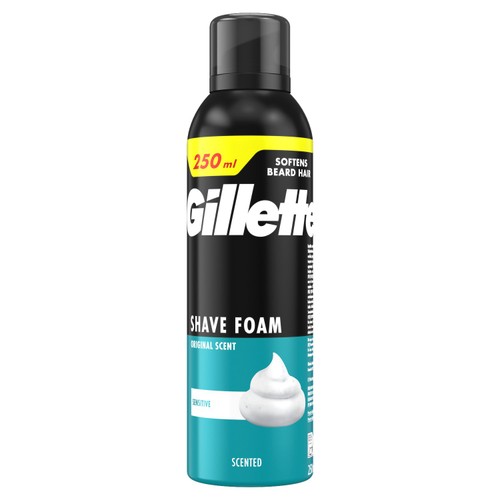 Gillette Classic Sensitive Skin Shaving Foam 250ML