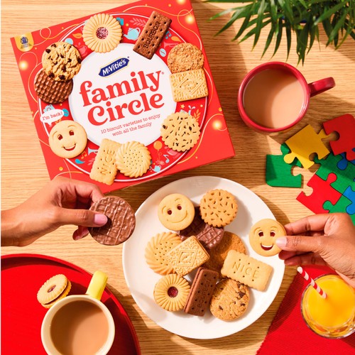 McVitie's Family Circle Biscuits 400g