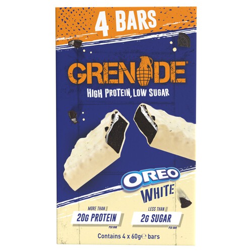 Grenade Protein Bars Oreo White