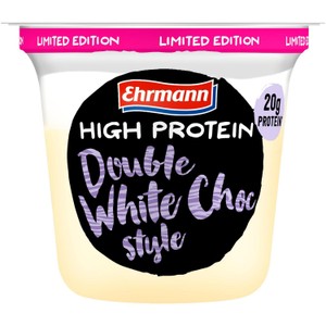 Ehrmann High Protein Double Choc Pudding & Topping 200g