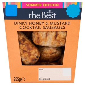 Morrisons The Best Dinky Honey & Mustard Pork Cocktail Sausages